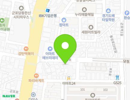 12 Bongseong-ro, Gunpo-si, Gyeonggi-do, Republic of Korea Map