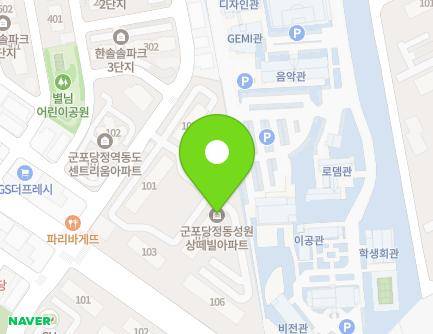 31 Gosan-ro 185beon-gil, Gunpo-si, Gyeonggi-do, Republic of Korea Map