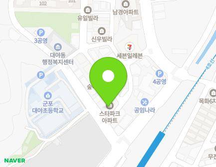 155 Daeya 2-ro, Gunpo-si, Gyeonggi-do, Republic of Korea Map