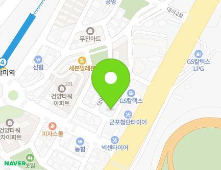 7 Daeya 1-ro 6beon-gil, Gunpo-si, Gyeonggi-do, Republic of Korea Map