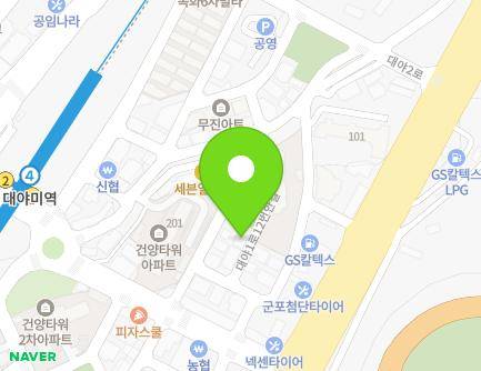 7 Daeya 1-ro 12beonan-gil, Gunpo-si, Gyeonggi-do, Republic of Korea Map