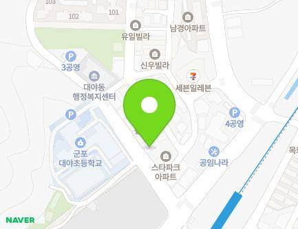 153 Daeya 2-ro, Gunpo-si, Gyeonggi-do, Republic of Korea Map