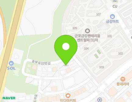 15 Songbu-ro 33beon-gil, Gunpo-si, Gyeonggi-do, Republic of Korea Map