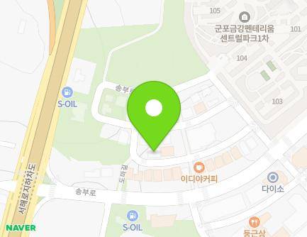3-28 Songbu-ro 33beon-gil, Gunpo-si, Gyeonggi-do, Republic of Korea Map