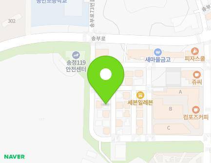 21-11 Songbu-ro 74beon-gil, Gunpo-si, Gyeonggi-do, Republic of Korea Map