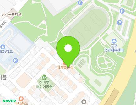 16-9 Samseong-ro 20beon-gil, Gunpo-si, Gyeonggi-do, Republic of Korea Map