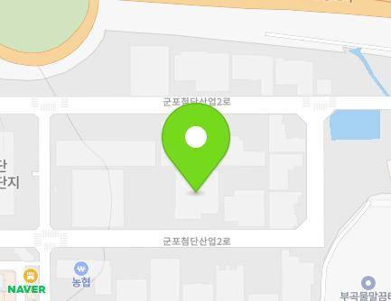 37 Gunpocheomdansaneop 2-ro, Gunpo-si, Gyeonggi-do, Republic of Korea Map