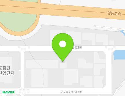 77 Gunpocheomdansaneop 2-ro, Gunpo-si, Gyeonggi-do, Republic of Korea Map