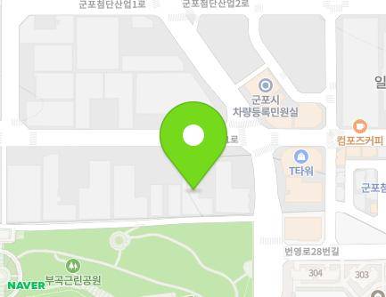 5 Gunpocheomdansaneop 1-ro, Gunpo-si, Gyeonggi-do, Republic of Korea Map