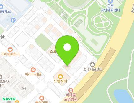10 Samseong-ro 8beon-gil, Gunpo-si, Gyeonggi-do, Republic of Korea Map