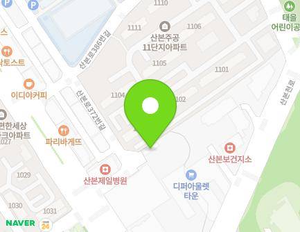 6 Sanbon-ro 372beon-gil, Gunpo-si, Gyeonggi-do, Republic of Korea Map