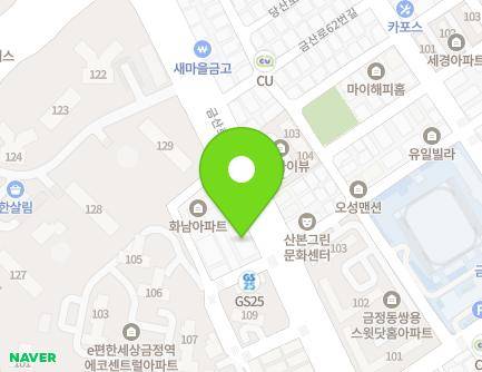 51 Geumsan-ro, Gunpo-si, Gyeonggi-do, Republic of Korea Map