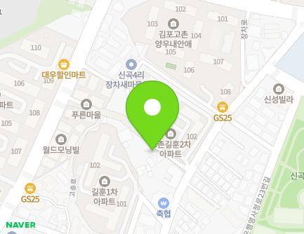 11 Jangcha-ro 31beon-gil, Gochon-eup, Gimpo-si, Gyeonggi-do, Republic of Korea Map