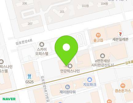 132 Gimpohangang 9-ro 75beon-gil, Gimpo-si, Gyeonggi-do, Republic of Korea Map