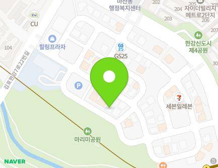174-32 Gimpohangang 7-ro 22beon-gil, Gimpo-si, Gyeonggi-do, Republic of Korea Map