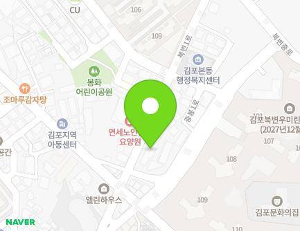27 Bukbyeon 1-ro, Gimpo-si, Gyeonggi-do, Republic of Korea Map