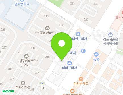 30 Saujung-ro 73beon-gil, Gimpo-si, Gyeonggi-do, Republic of Korea Map