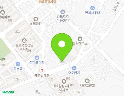 59 Jungbong 1-ro, Gimpo-si, Gyeonggi-do, Republic of Korea Map