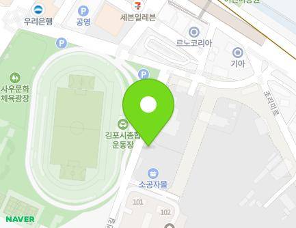 21 Dolmun-ro 15beon-gil, Gimpo-si, Gyeonggi-do, Republic of Korea Map