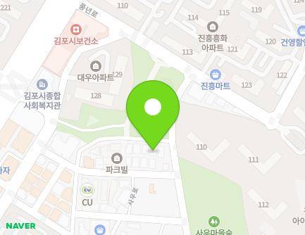 42 Sau-ro 9beon-gil, Gimpo-si, Gyeonggi-do, Republic of Korea Map