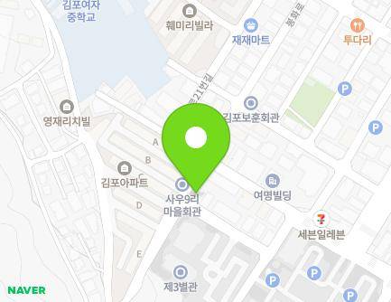 13-34 Saujung-ro 3beon-gil, Gimpo-si, Gyeonggi-do, Republic of Korea Map