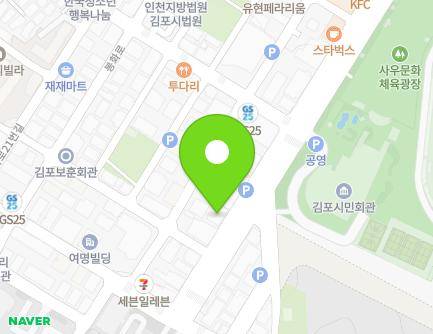 13 Saujung-ro, Gimpo-si, Gyeonggi-do, Republic of Korea Map