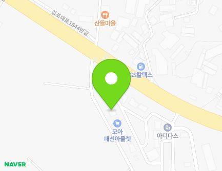 1641 Gimpo-daero, Yangchon-eup, Gimpo-si, Gyeonggi-do, Republic of Korea Map