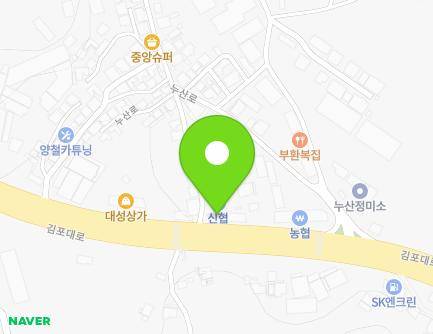 1602 Gimpo-daero, Yangchon-eup, Gimpo-si, Gyeonggi-do, Republic of Korea Map