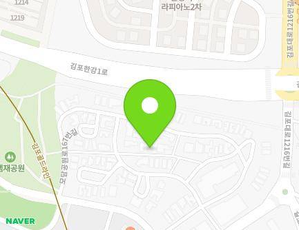 52 Modamgongwon-ro 167beon-gil, Gimpo-si, Gyeonggi-do, Republic of Korea Map