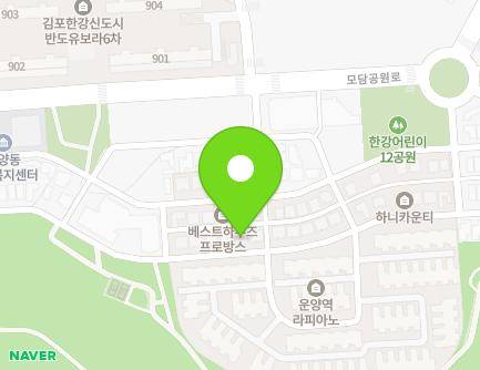 46-21 Modamgongwon-ro 28beon-gil, Gimpo-si, Gyeonggi-do, Republic of Korea Map