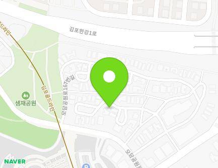 38-26 Modamgongwon-ro 167beon-gil, Gimpo-si, Gyeonggi-do, Republic of Korea Map
