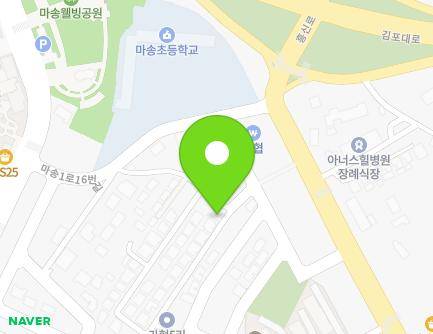 18-28 Masong 1-ro 16beon-gil, Tongjin-eup, Gimpo-si, Gyeonggi-do, Republic of Korea Map