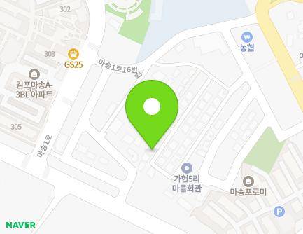 18-63 Masong 1-ro 16beon-gil, Tongjin-eup, Gimpo-si, Gyeonggi-do, Republic of Korea Map