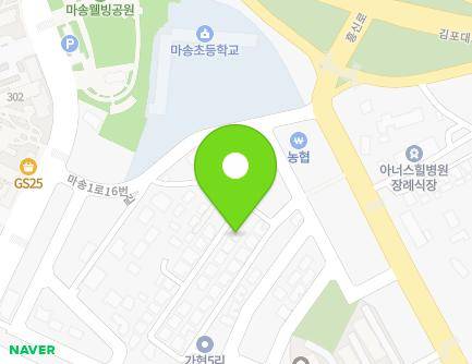 18-84 Masong 1-ro 16beon-gil, Tongjin-eup, Gimpo-si, Gyeonggi-do, Republic of Korea Map