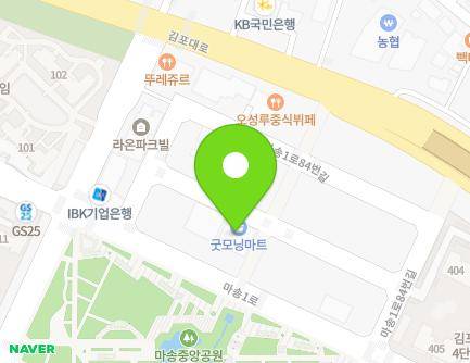 100 Masong 1-ro, Tongjin-eup, Gimpo-si, Gyeonggi-do, Republic of Korea Map