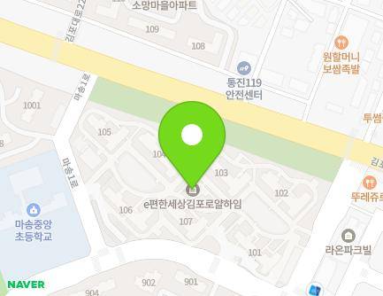 122 Masong 1-ro, Tongjin-eup, Gimpo-si, Gyeonggi-do, Republic of Korea Map