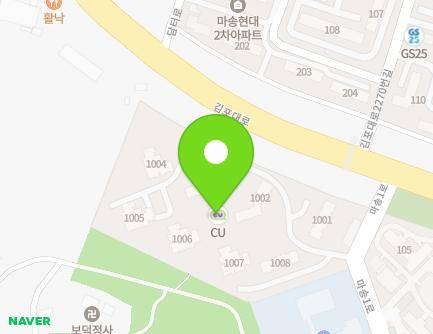 134-25 Masong 1-ro, Tongjin-eup, Gimpo-si, Gyeonggi-do, Republic of Korea Map
