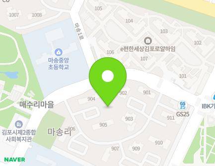 133 Masong 1-ro, Tongjin-eup, Gimpo-si, Gyeonggi-do, Republic of Korea Map