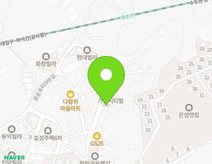 24-12 Gyeongchun-ro 885beon-gil, Namyangju-si, Gyeonggi-do, Republic of Korea Map