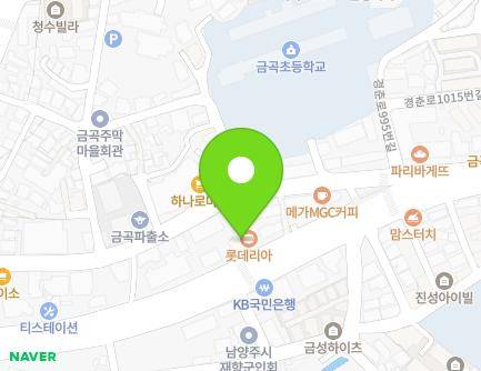 979 Gyeongchun-ro, Namyangju-si, Gyeonggi-do, Republic of Korea Map