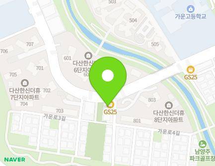 2 Gaun-ro 4-gil, Namyangju-si, Gyeonggi-do, Republic of Korea Map