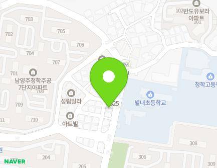 35 Cheonghak-ro 92beon-gil, Byeollae-myeon, Namyangju-si, Gyeonggi-do, Republic of Korea Map