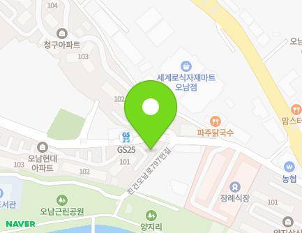 23 Jingeononam-ro 797beon-gil, Onam-eup, Namyangju-si, Gyeonggi-do, Republic of Korea Map