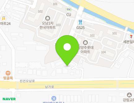 735-40 Jingeononam-ro, Onam-eup, Namyangju-si, Gyeonggi-do, Republic of Korea Map