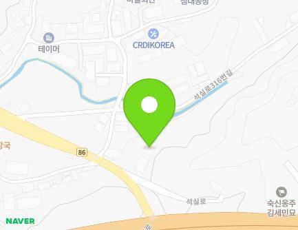 314-3 Seoksil-ro, Wabu-eup, Namyangju-si, Gyeonggi-do, Republic of Korea Map