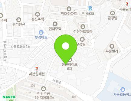14-1 Sareung-ro 392beon-gil, Jingeon-eup, Namyangju-si, Gyeonggi-do, Republic of Korea Map