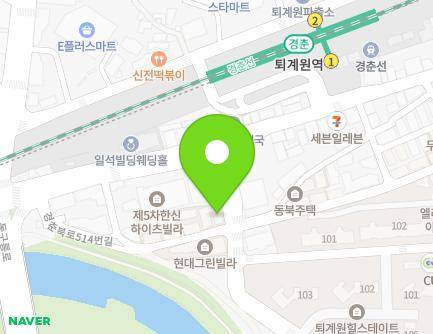 17 Gyeongchunbuk-ro 520beon-gil, Toegyewon-eup, Namyangju-si, Gyeonggi-do, Republic of Korea Map