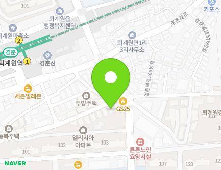 44 Gyeongchunbuk-ro 520beon-gil, Toegyewon-eup, Namyangju-si, Gyeonggi-do, Republic of Korea Map
