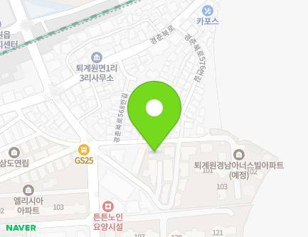 7-22 Gyeongchunbuk-ro 558beon-gil, Toegyewon-eup, Namyangju-si, Gyeonggi-do, Republic of Korea Map
