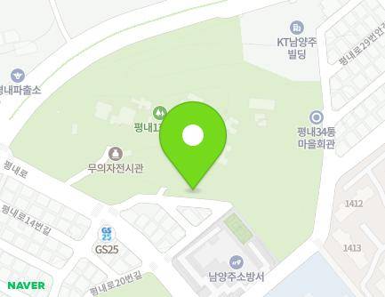 13-9 Pyeongnae-ro, Namyangju-si, Gyeonggi-do, Republic of Korea Map